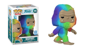 Ad Icons Funko Pop : Bigfoot #14 Rainbow Funko Store Exclusive