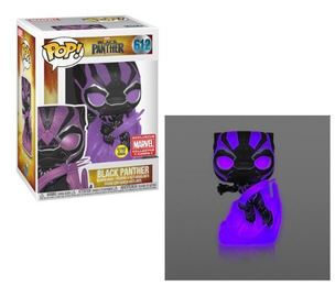 Funko Marvel Pop!  Black Panther : Black Panther #612 Marvel Collector Corps Exclusive