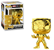 FUNKO POP! Marvel:  Marvel Studios Ten Years : Black Panther #383 Gold Chrome