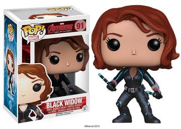 FUNKO POP! Marvel:  Marvel : Avengers Age of Ultron Black Widow #91