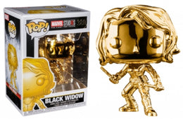 FUNKO POP! Marvel:  Marvel Studios Ten Years : Black Widow #380 Gold Chrome