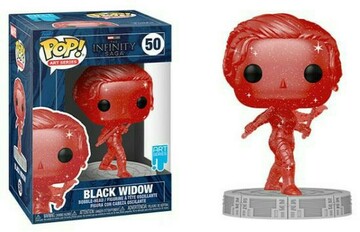 Funko POP! Artist Series Avengers Marvel Infinity Saga :   Black Widow #50 in hard stack