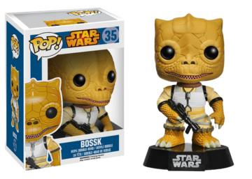 Funko Pop : Star wars : Bossk #35 Blue Box