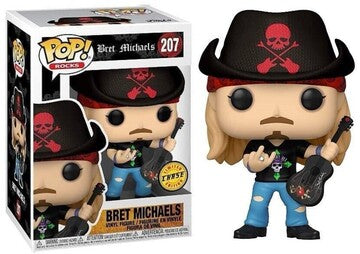Music Funko Music!  Bret Michaels #207 chase