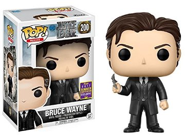 Dc Funko Pop : Justice League Movie : Bruce Wayne Batman #200 2017 toysrus summer Exclusive