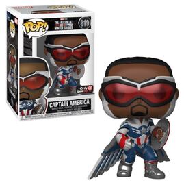 Funko Marvel Pop!  Falcon & Winter Soldier : Captain America #819 Eb Games Exclusive