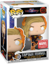Funko Pop : Marvel : Captain Marvel #1265 Marvels Collector Corps Exclusive