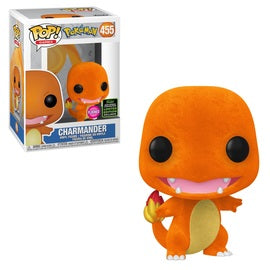FUNKO POP! Anime: Pokemon : Charmander #455 2020 Spring Exclusive flocked