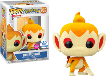 Pokémon Pop! Chimchar #963 Shared Exclusive Flocked
