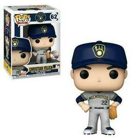 MLB Pop! Christian Yelich #62 Milwaukee Brewers