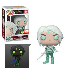 Funko Games Pop! The Witcher : Ciri #150 E2019 Exclusive GID