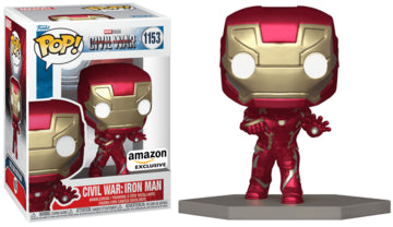 Funko Marvel Pop!  Captain America Civil War : Iron man #1153 Amazon Exclusive