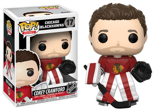Funko Nhl Pop : Corey Crawford #17 Chicago Blackhawks