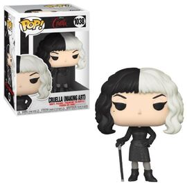 Disney Pop! Funko Cruella : Cruella making art #1038  101 dalmations