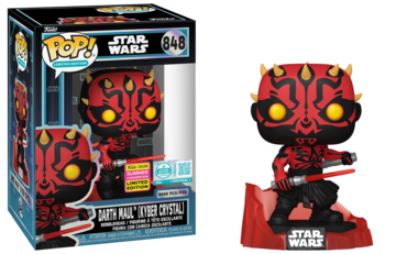 Star wars Funko  Pop! Darth maul  Kyber crystal #848 summer exclusive le 9500 2026