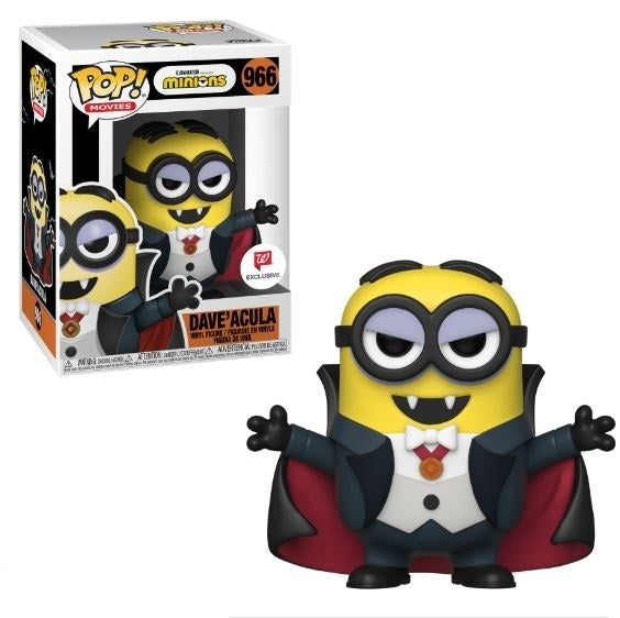 Funko Pop! : Minions Despicable Me : Dave Acula #966 Walgreen Exclusive