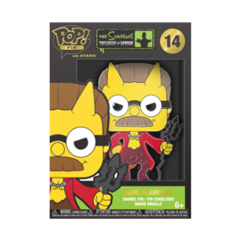 Funko Pop Pin : Simpsons : Devil Flanders #14 Tree House of Horror