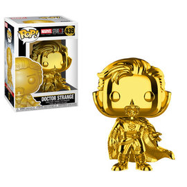 FUNKO POP! Marvel:  Marvel Studios Ten Years : Doctor Strange #439 Gold Chrome