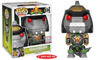 Funko Pop : Mighty Morphin Power Rangers :  Dragonzord #534  2017 Fall Exclusive
