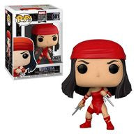 FUNKO POP! Marvel:  Marvel 80 Years : Elektra #581 Shared Exclusive Daredevil