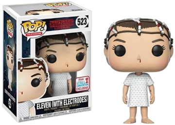 Funko Pop! Television: Stranger Things: Eleven #523 with Electrodes Fall Convention 2013