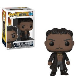 Funko Marvel Pop!  Black Panther : Erik Killmonger scars #386