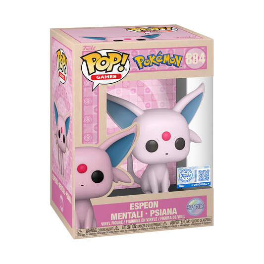 Funko POP! Games: Pokémon Espeon (Soft Color) Vinyl Figure #884 Exclusive