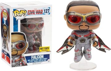 Funko Marvel Pop!  Captain America Civil War : Falcon #127 Hot topic Exclusive