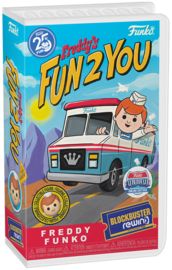 Funko Pop Blockbuster Rewind :  Fun 2 you Funko Freddy Exclusive Fun on Run