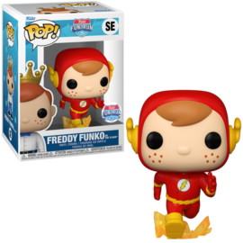 Funko Pop :  Freddy Funko as Flash SE Fun on Run online edition exclusive
