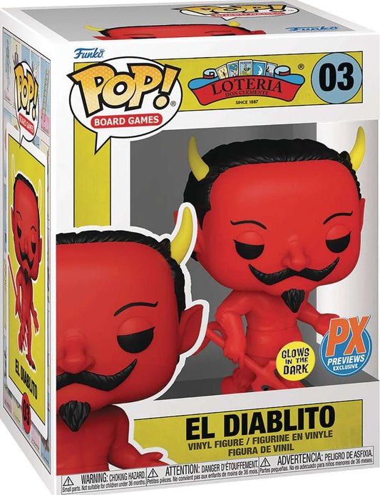 Funko Pop! Loteria El Diablito (Glow-in-The-Dark) PX Exclusive