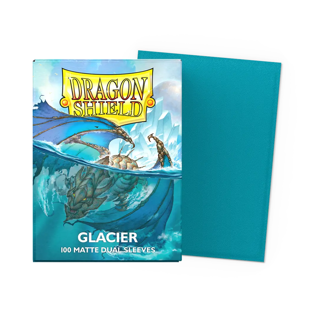 Dragon Shields : - 100 Matte Dual Sleeves