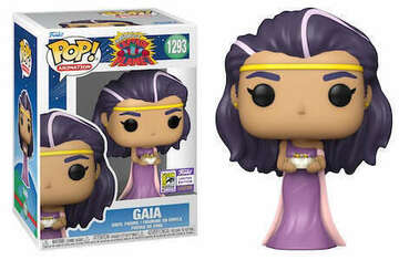Captain Planet Funko Pop : Gaia #1293 Sdcc sticker exclusive