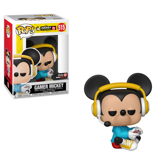 Disney Pop! Mickey 90 Years : Gamer Mickey #515 Eb games Exclusive Mickey Mouse