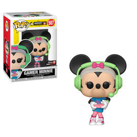 Disney Pop! Mickey 90 Years : Gamer Minnie #507 Eb Games Exclusive