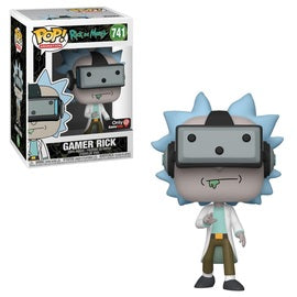 Funko Pop! Rick and Morty :  Gamer Rick #741 Eb Games exclusive