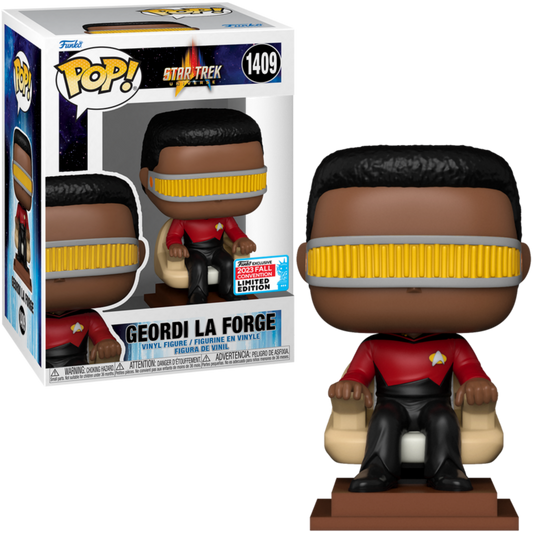 Star Trek Pop! Universe  Geordi La Forge #1409 2023 Fall Exclusive