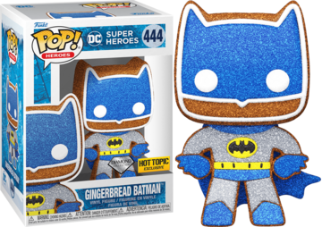 Funko Pop! DC Comics: Batman #444 Gingerbread Hot topic Exclusive Diamond
