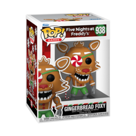 Video Games Funko Pop! Five Nights of Freddy : Gingerbread Foxy #938