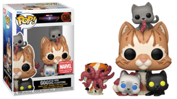 Funko Pop : Marvel : Goose #1266 Marvels Collector Corp Exclusive
