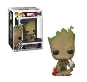 Funko Pop : Marvel : Groot Gamer #539 Eb Games Exclusive Guadians of the Galaxy