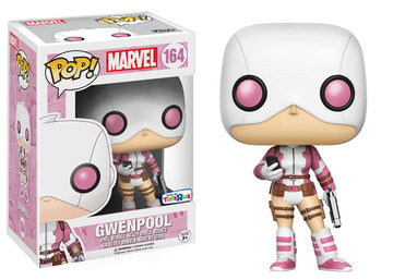 Funko Pop : Marvel : Gwenpool #164 Toys r us Exclusive Spiderman Deadpool