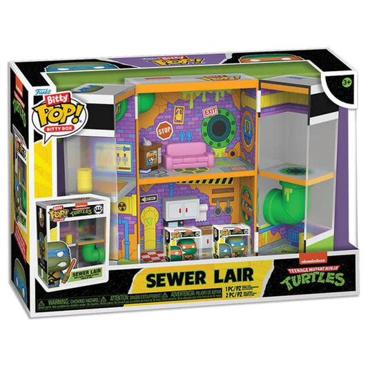 Teenage Mutant Ninja Turtles Mystery Funko Bitty Pop! Bitty Box TMNT SEWER LAIR