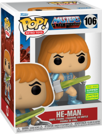 Funko Pop! He-man Masters of the Universe : He-man #106 Summer 2022 Exclusive