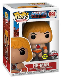 Funko Pop! He-man Masters of the Universe : He-man #991 Shared Exclusive GID