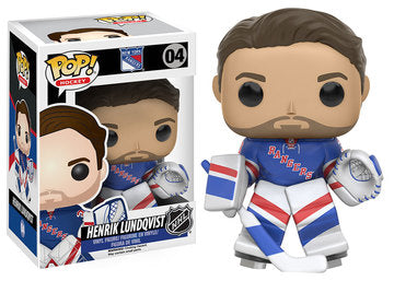 Funko Nhl Pop :  Henrik Lundqvist #04 New York Rangers