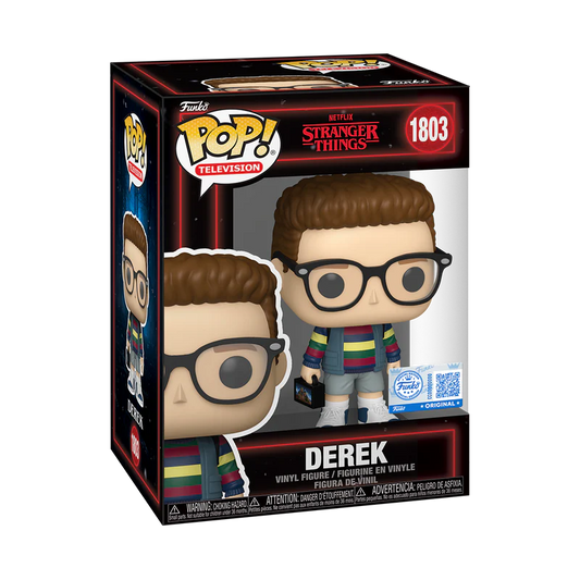 Funko Pop! Television: Stranger Things: Derek Turnbow 1803  Exclusive