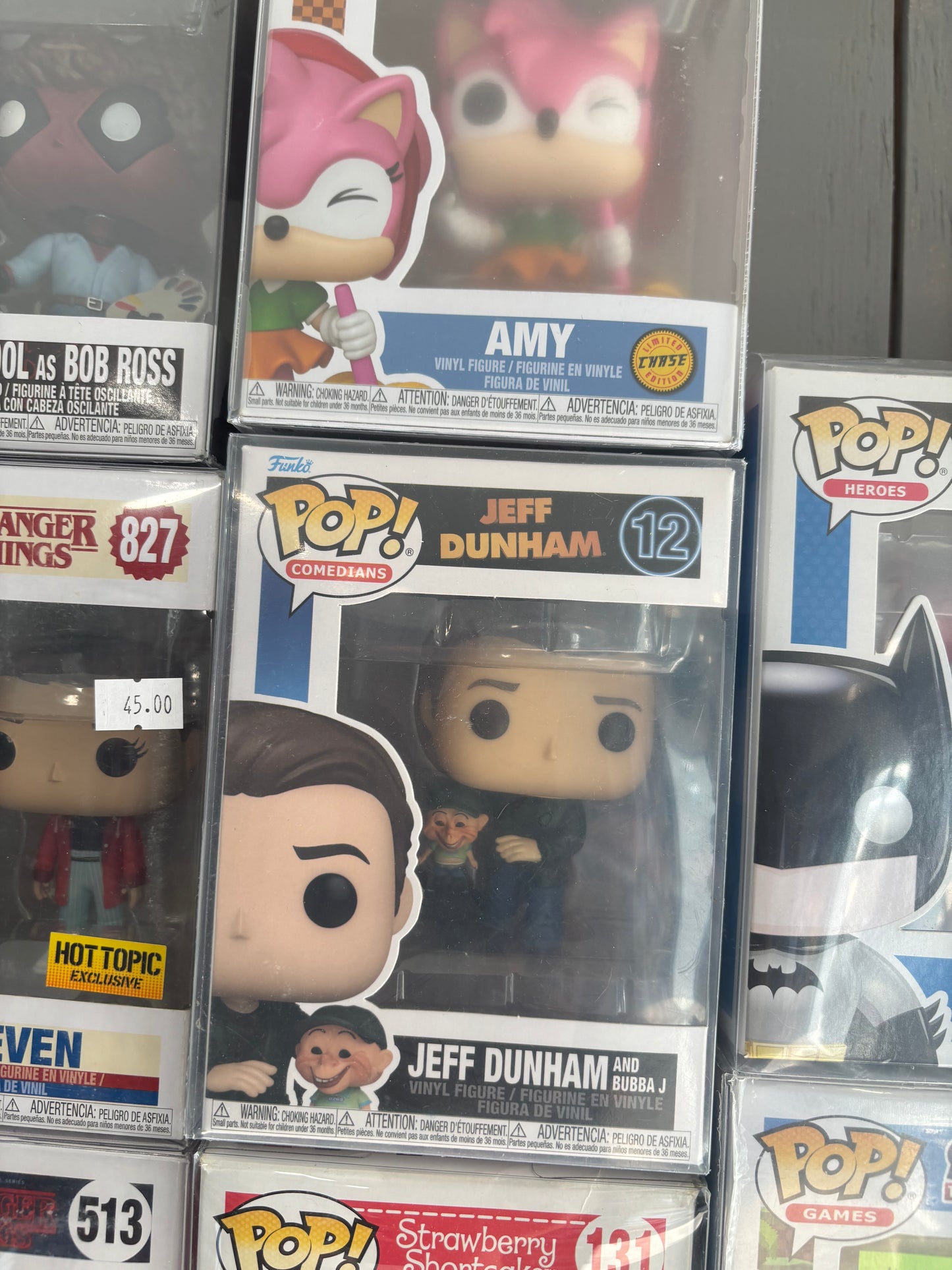 Jeff Dunham and Bubba J #12 Funko Pop Exclusive