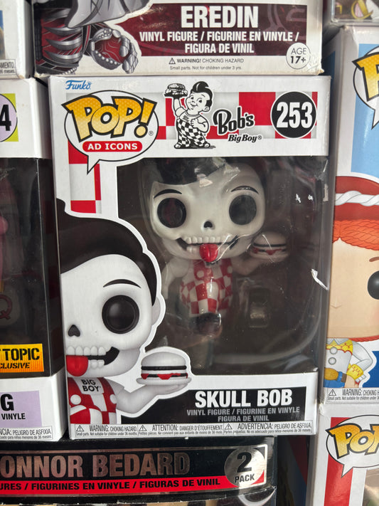 Ad Icons Funko Pop : Skull Bob Bob's Big Boy #253