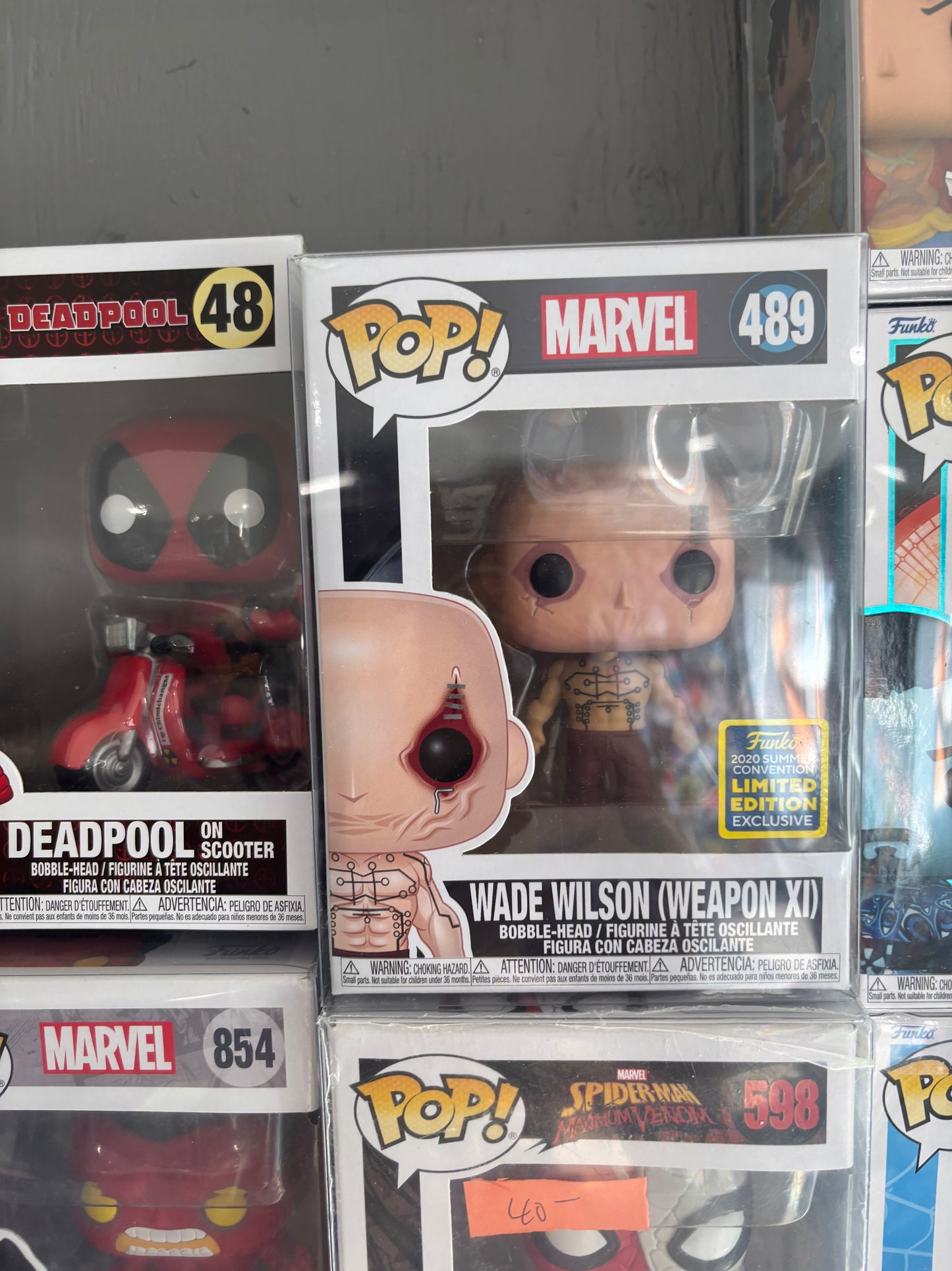 Marvel Pop! Wade Wilson Deadpool #489 Summer Exclusive Limited edition